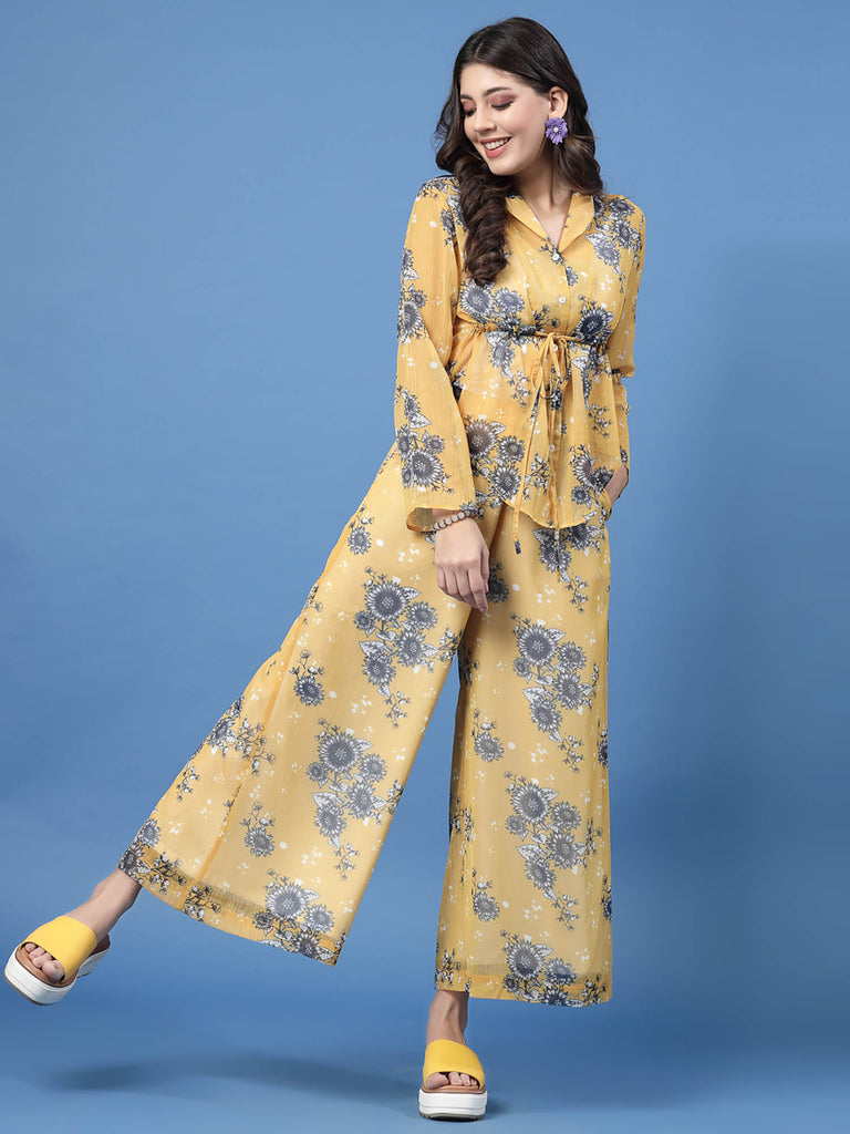 Wide Leg Palazzo (Mustard) | Clothing |Ayro Lane