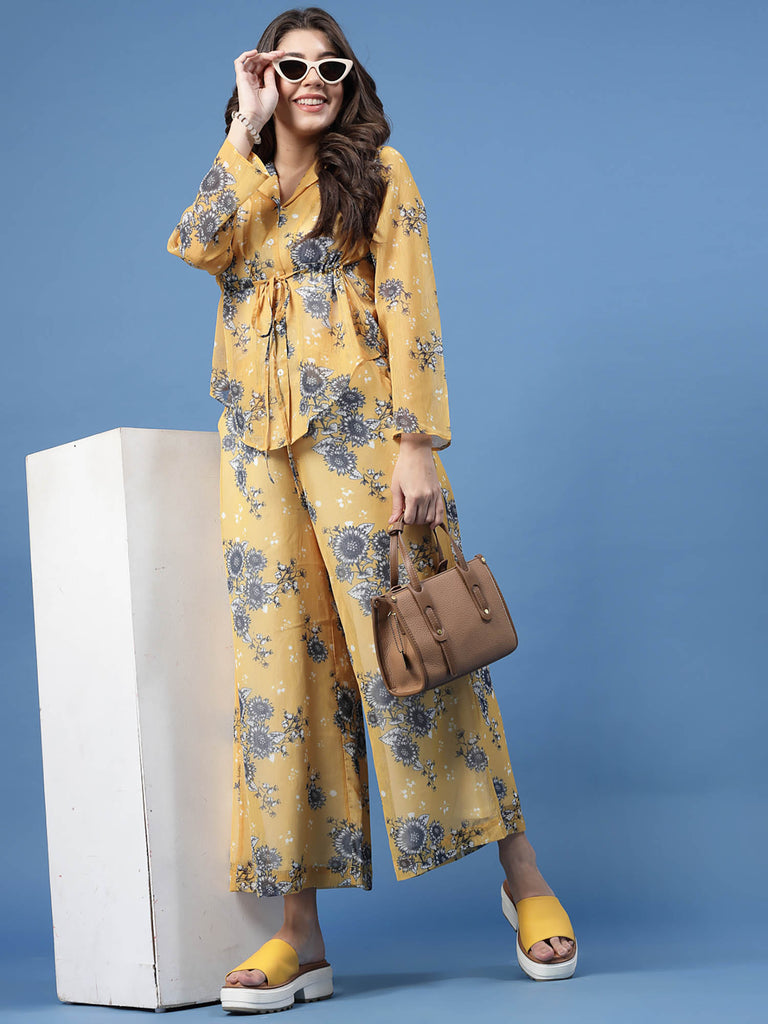 Wide Leg Palazzo (Mustard) | Clothing |Ayro Lane