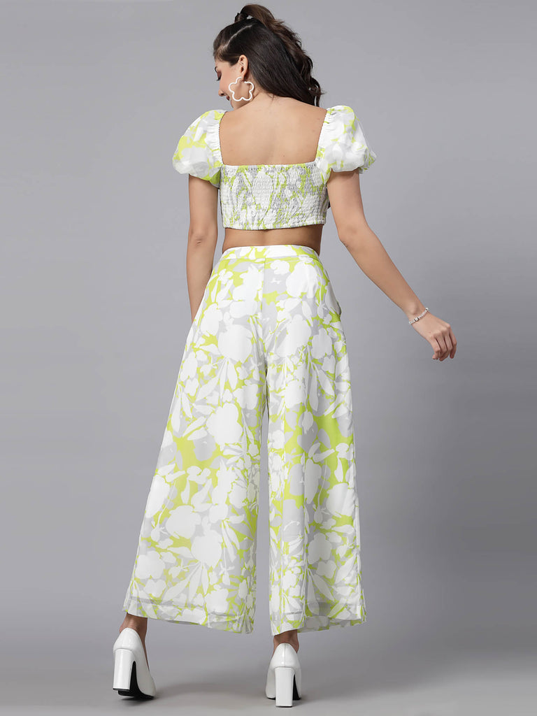 Wide Leg Palazzo (Lime Yellow) | Clothing |Ayro Lane