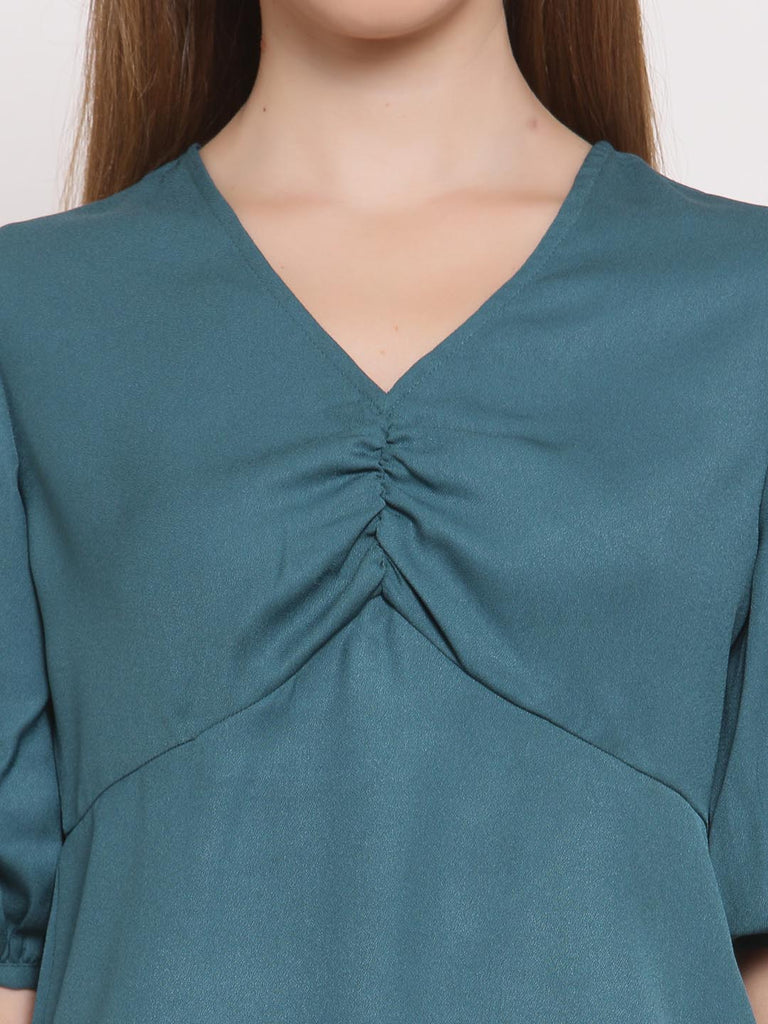 Teal Detail Top | Tops & Shirts |Ayro Lane