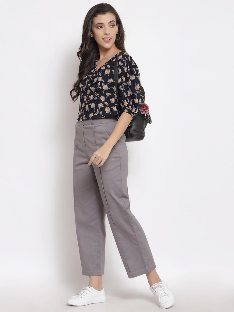 Silver Grey Formal Pants | Clothing |Ayro Lane