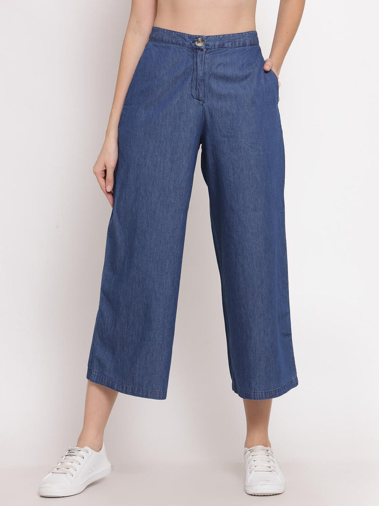 Denim Flared Pants | Clothing |Ayro Lane