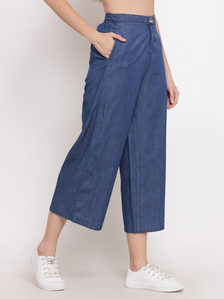 Denim Flared Pants | Clothing |Ayro Lane