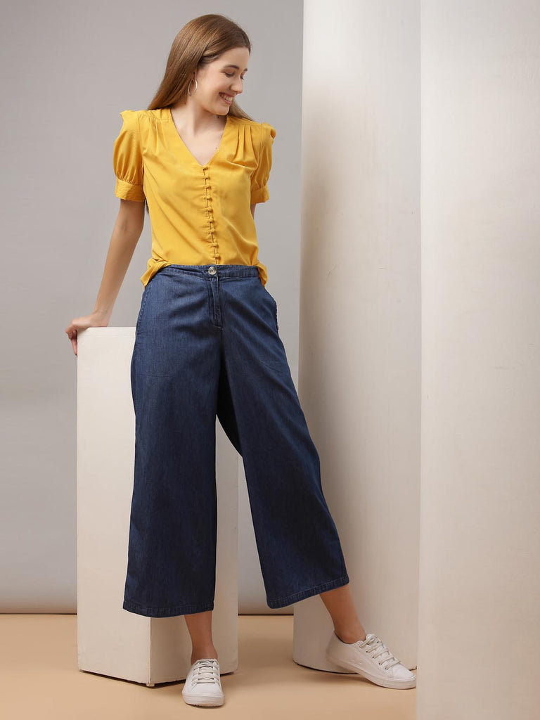 Denim Flared Pants | Clothing |Ayro Lane