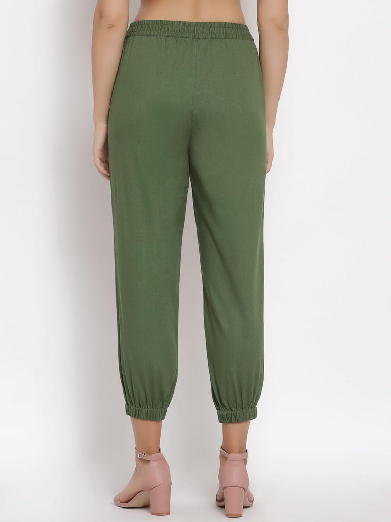 Olive Green Jogger Pants | Clothing |Ayro Lane