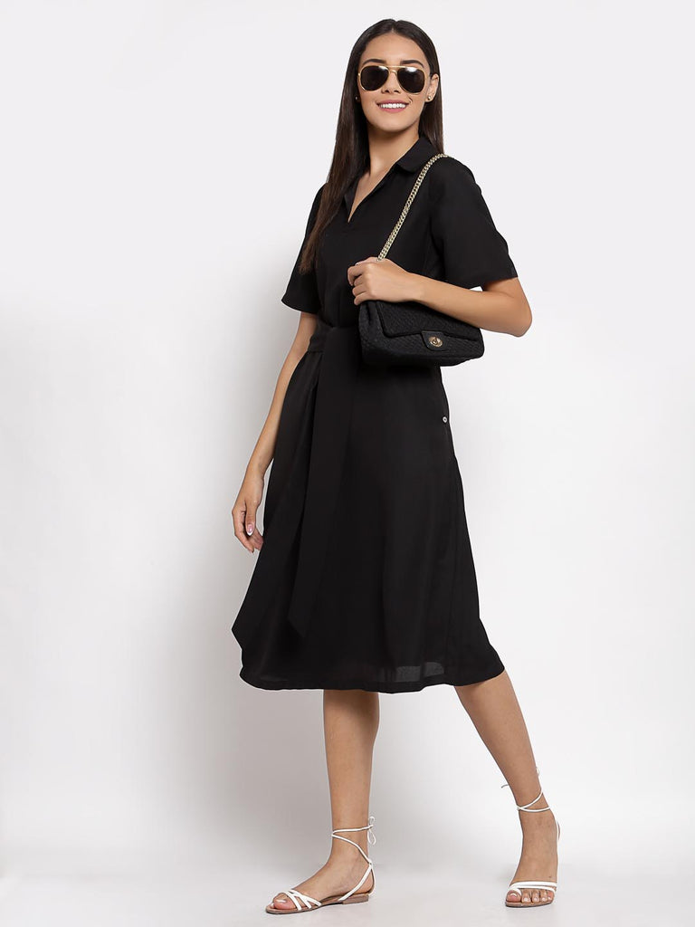 Black Tie Dress | Hem Dress |Ayro Lane