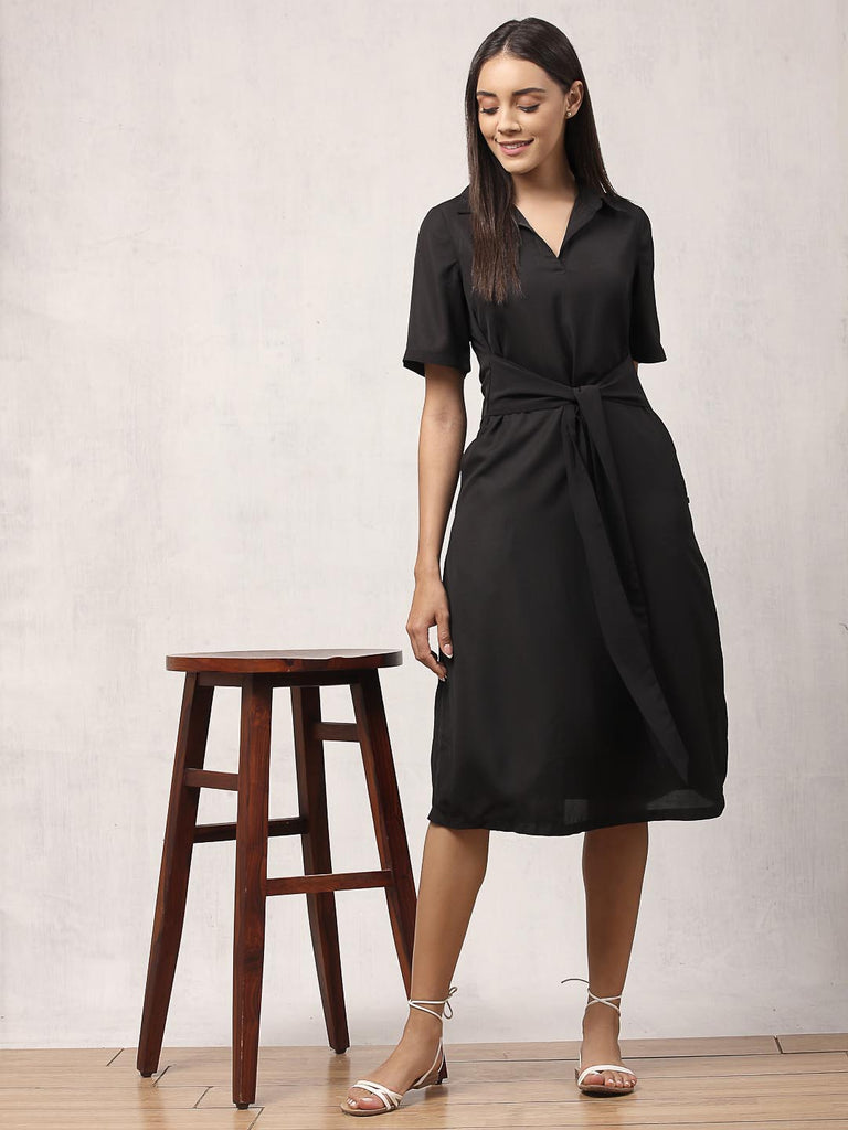 Black Tie Dress | Hem Dress |Ayro Lane