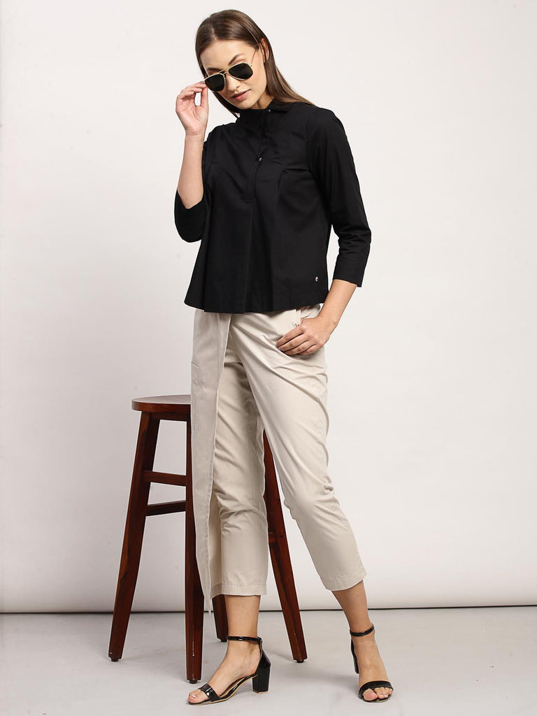 Black Box Pleated Top | Tops & Shirts |Ayro Lane