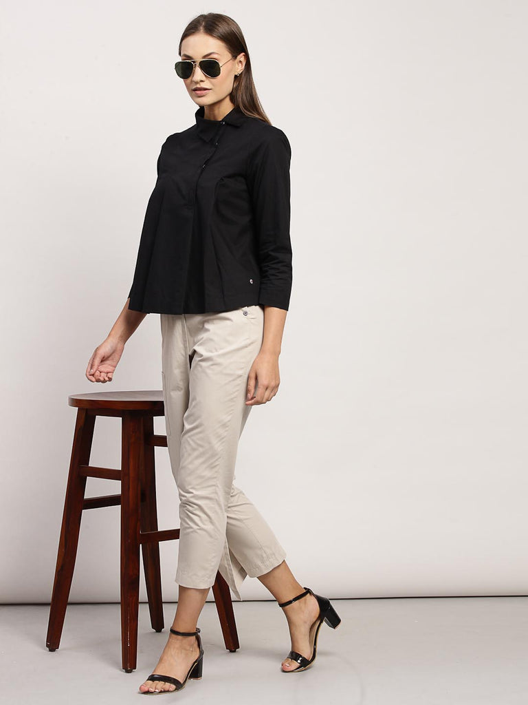 Black Box Pleated Top | Tops & Shirts |Ayro Lane