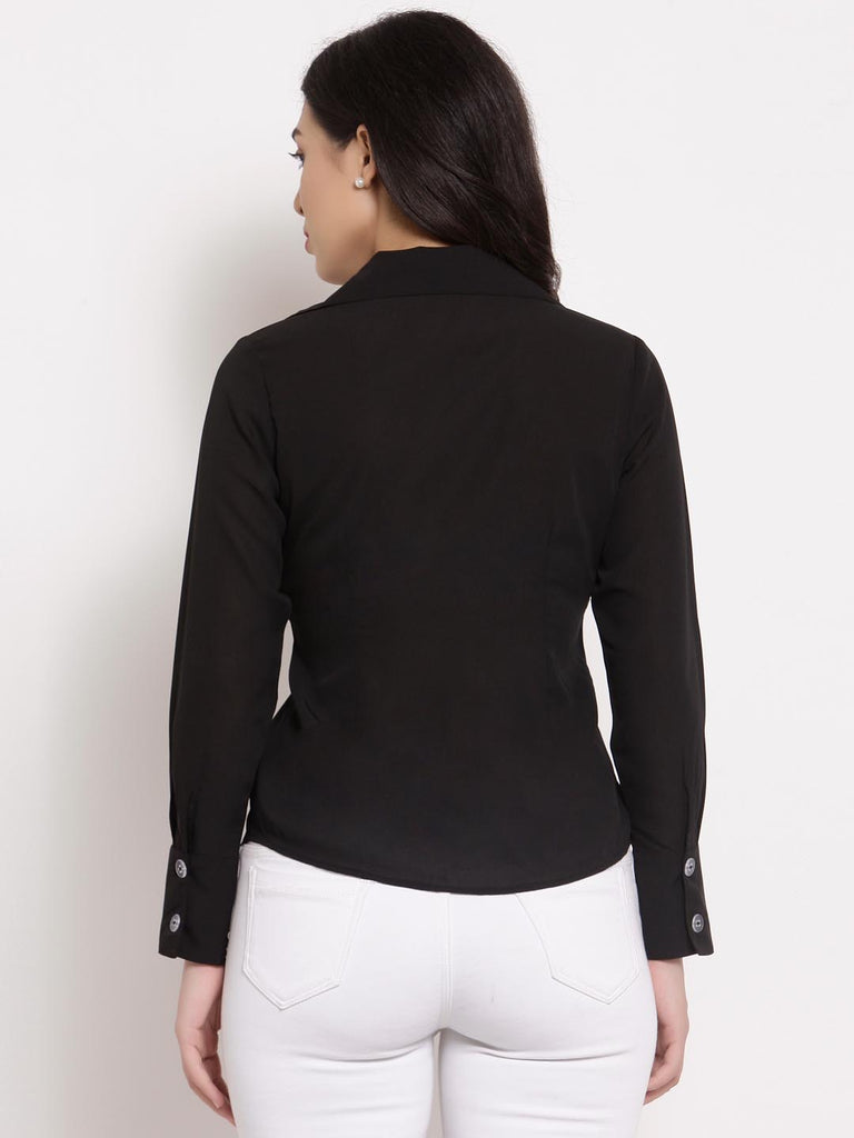 Black Tie Knot Shirt | Shirt |Ayro Lane